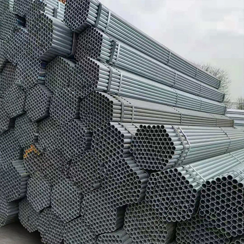 Construction Pipe Steel Pipe Corrugated Galvanized Round Steel Pipe