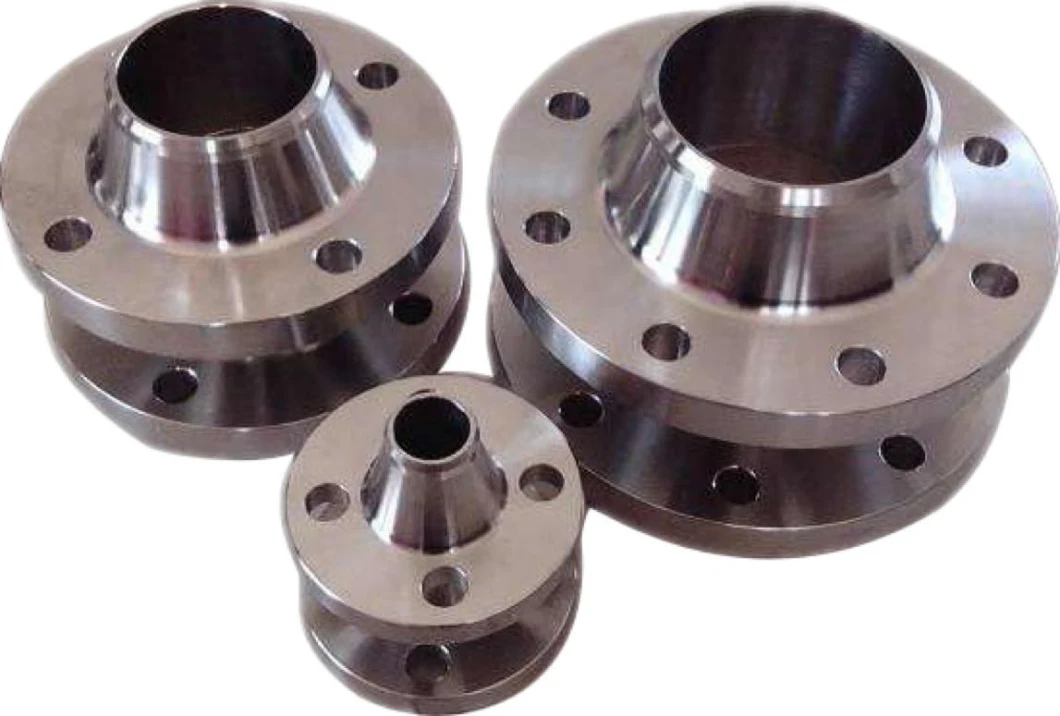 1/6blind Flange Flat Pipe Plate Industrial Carbon Steel Round Threaded Metal Flange OEM Aluminum Flan