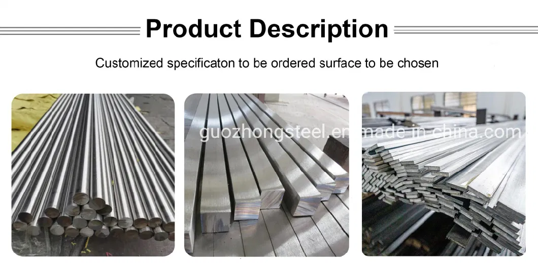 Solid Bright Grinding Rod ASTM AISI 316ti Stainless Round Iron Bar