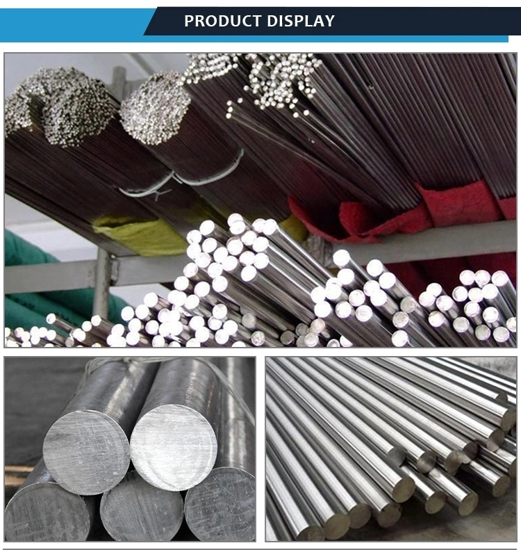 201 304 310 316 321 904L A276 2205 2507 4140 310S Hot Cold Rolled Round Stainless Steel Bar Rod with ASTM AISI Standard