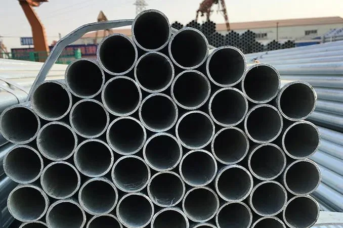 Hot Rolled Galvanized Steel Tube/Pipe High Quality Dx51d+Z 1.5mm Wall Thick Hot Dipped Gi Round Tube