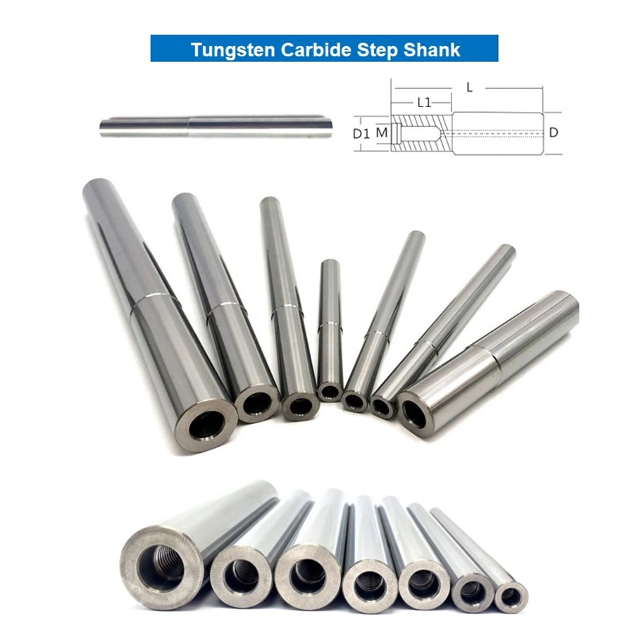 Tungsten Carbide Screwed Milling Tool Holder, Solid Round Bar with Coolant Hole From Lihua