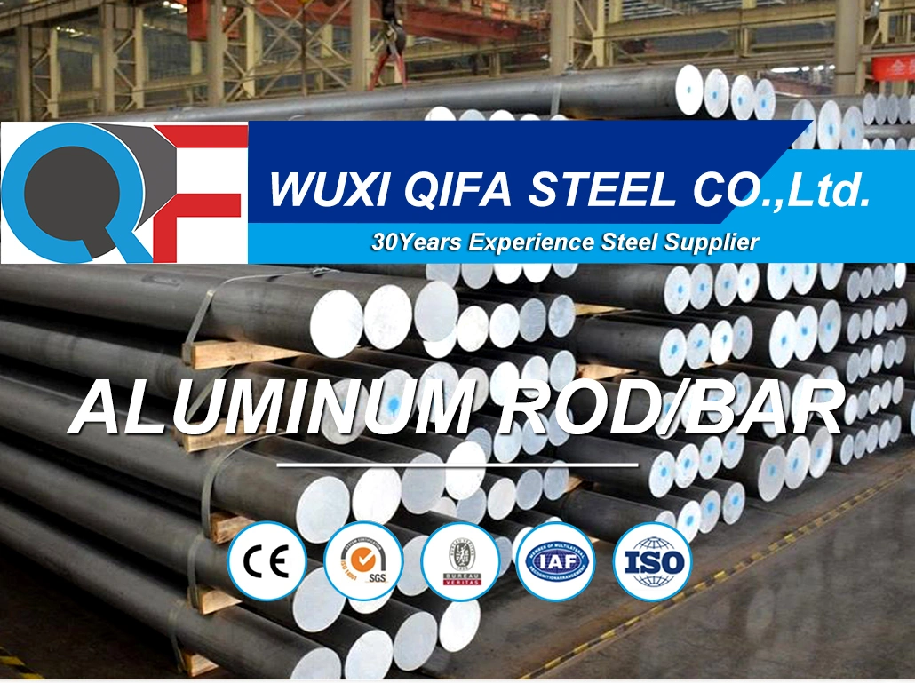 Chian Made Aluminum Rod Steel 3003 4032 5052 6061 6101 7075 2mm 6mm 10mm 30mm Aluminium Round Bar Stock Supplier Hot Sale