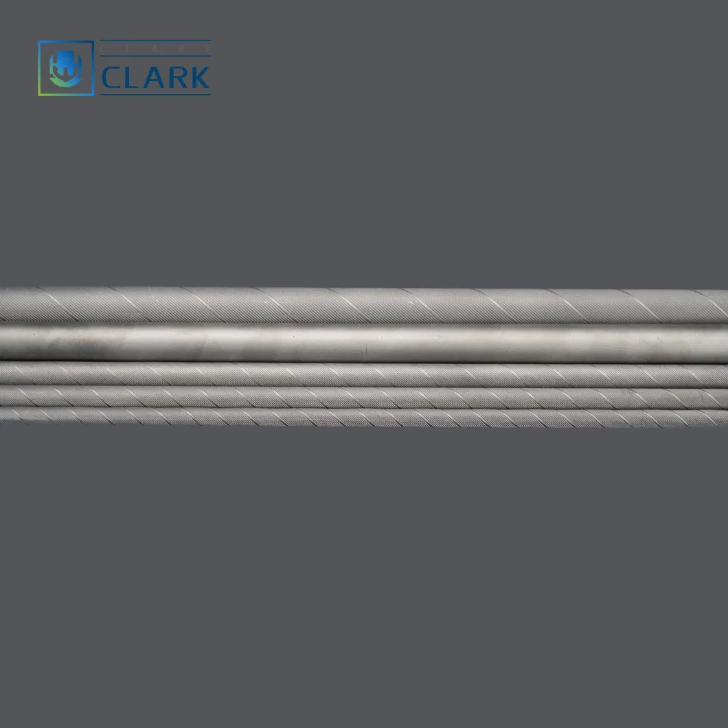 Reducing Cutting Resistance Tungsten Carbide Round Bar 40 Degrees Standard Double Spiral Holes