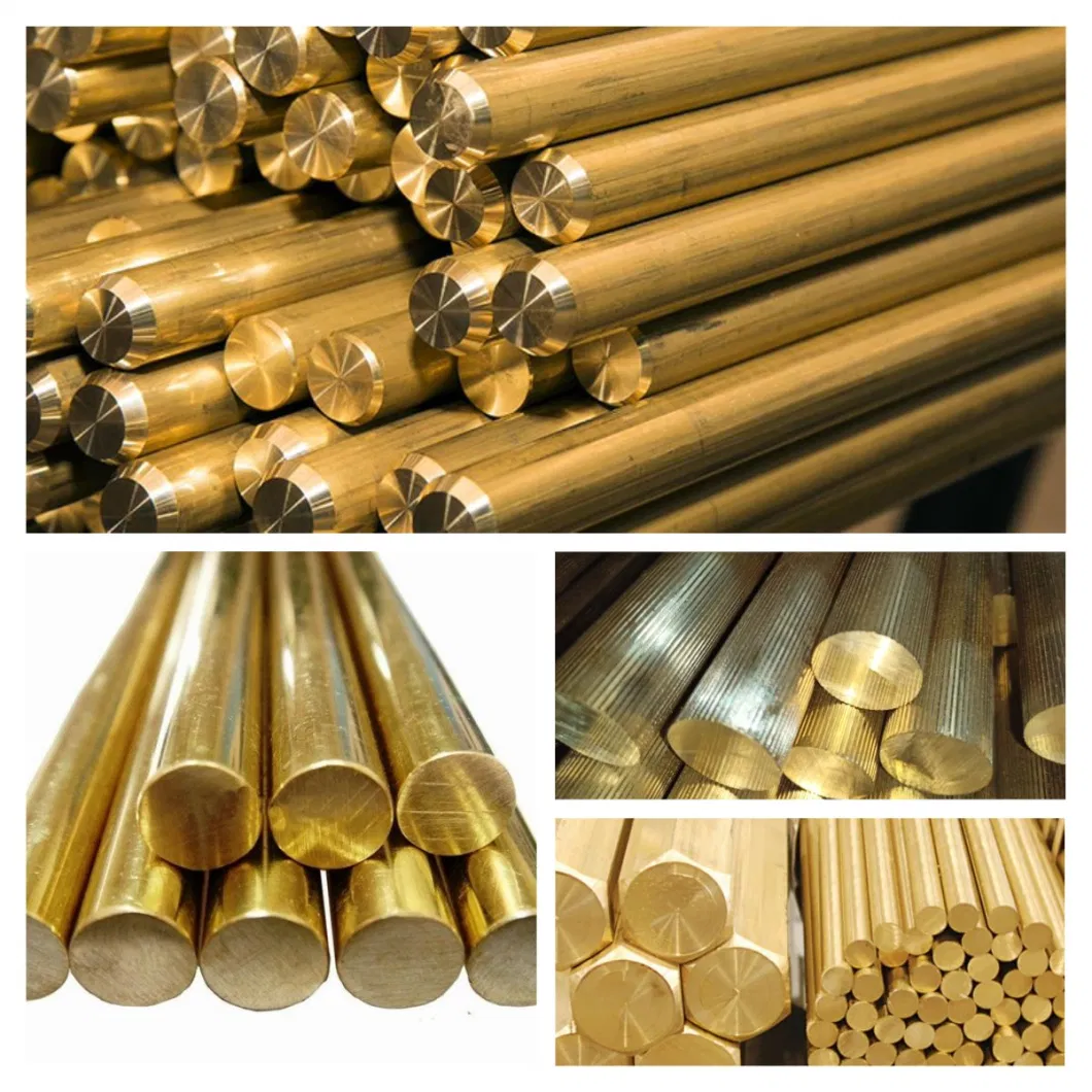 99.99% China Pure Copper C1100 T2 Brass Round Bar Copper Bar Price Per Kgone-Stop Service