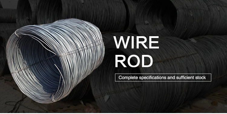 China Factory 1mm 1.5mm 2.5mm 4mm 6mm 10mm Galvanized Steel Wire Steel Wire Rods Price Per Roll