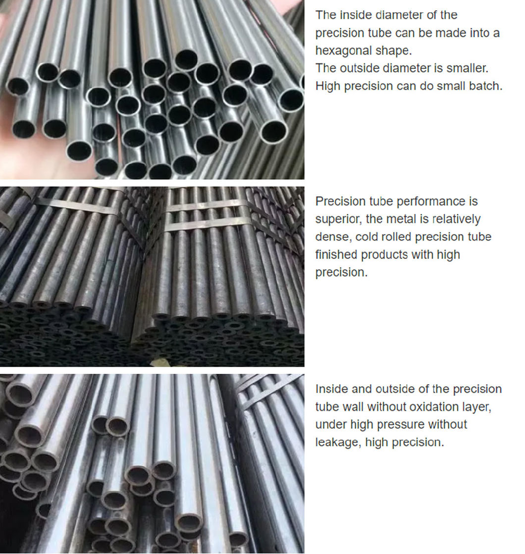 20#45#10mm 16mn ASTM Seamless Steel Tube Q195 Q235 Q355 Precision Steel Tube