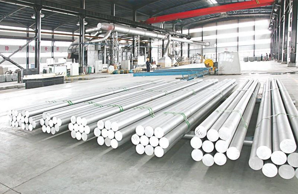 7020 7050 7075 T651 Precise Extruded Aluminum Round Bar Aluminum Rod Bar