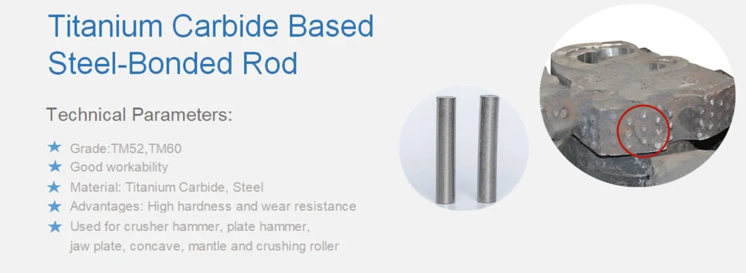 Machinery Tungsten Carbide Round Rod Titanium Carbide Bar