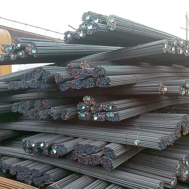 Construction Steel Rebar Iron Rod HRB400 HRB500 Hot Rolled Deformed Steel Bar Concrete Reinforced Steel Rebar