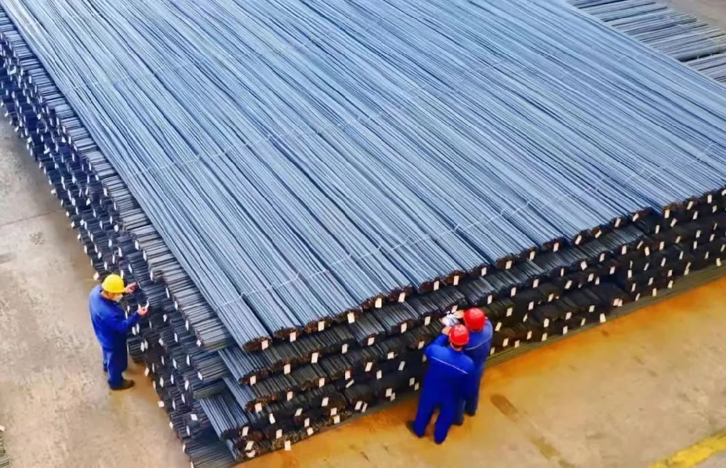 China Supplier 6mm-50mm Deformed Steel Bar Reinforcing Rod Metal Concrete Steel Rebar Price