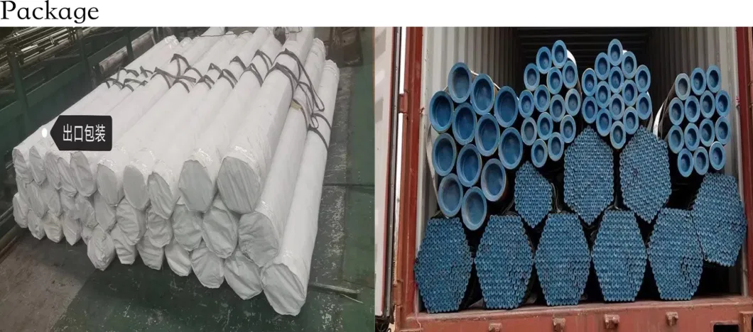 Round SS304 304L 201 316 316L 309S 310S A270 Annealed Polished Stainless Steel Seamless Steel Pipe