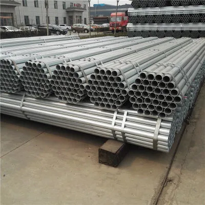 Galvanised Tube Hot Dipped Galvanized Round Steel ERW Welded Pipe