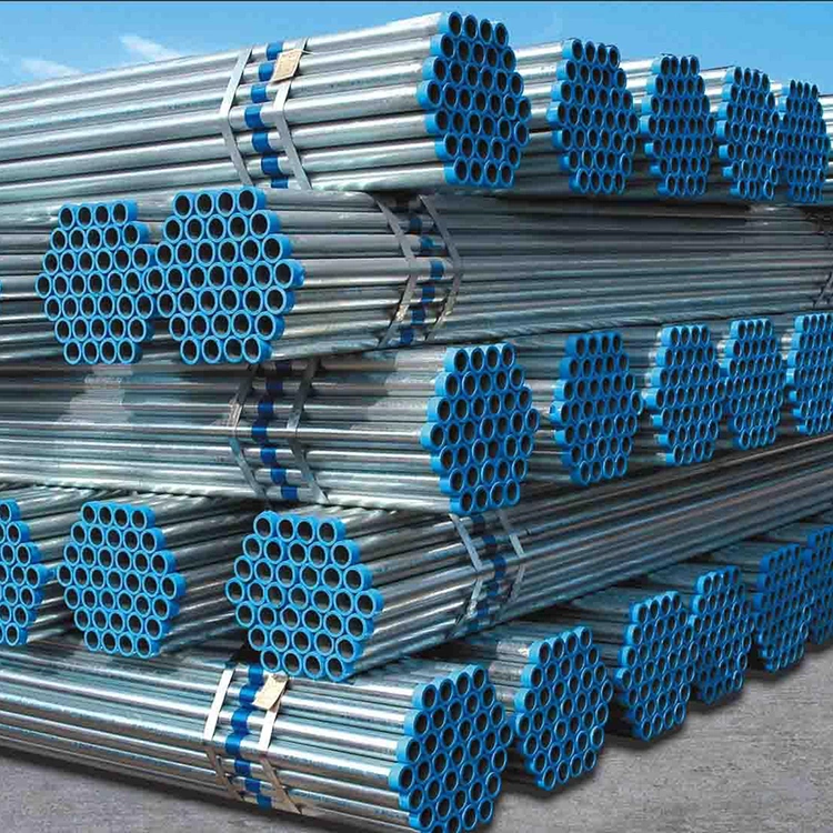 Q195 Q235 250mm Diameter Galvanized Steel Tube Customization Seamless Galvanized Round Pipe