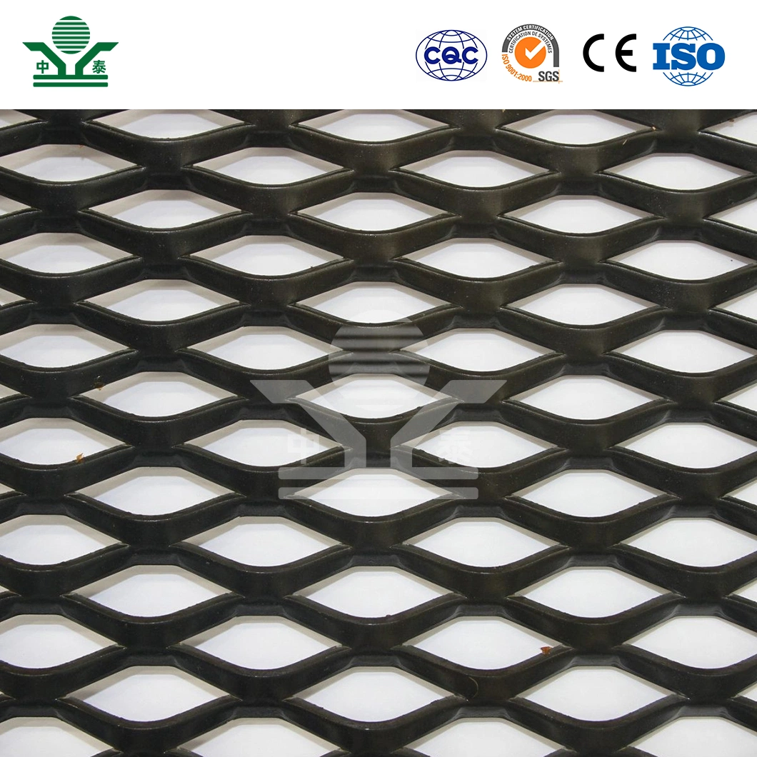 Zhongtai Honeycomb Stainless Steel Plate Material Expanded Metal China Manufacturing 0.5 - 8.0 mm Thickness Lightweight Expanded Metal