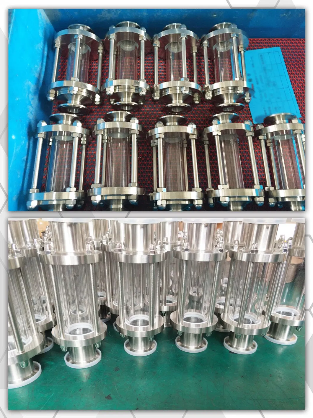 Stainless Steel Sanitary Tubular Welding in-Line Sight Glass for Tank Equipment