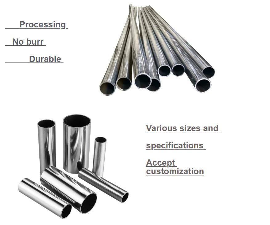 High Quality 200 300 400 Series Round Tube 304/316 Stainless Steel Pipe Stainless Steel Tube