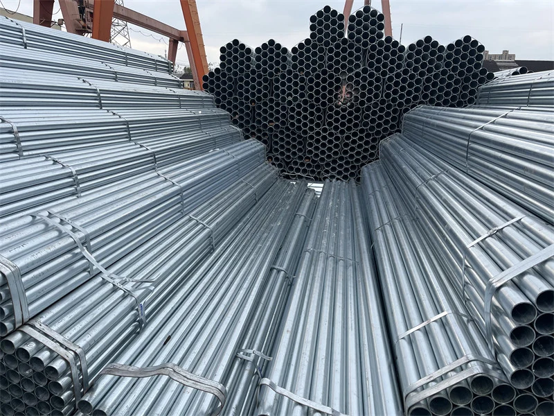 AISI Q235 Zinc Coated Seamless 25mm Od Galvanized Steel Round Tube Pipe for Construction