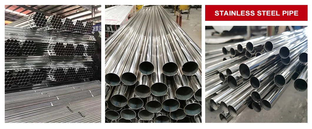 Industrial Welded Stainless Steel Pipe Tube and Accessories ASTM A312 A270 201 316 304 Stainless Steel Welded Round Pipes