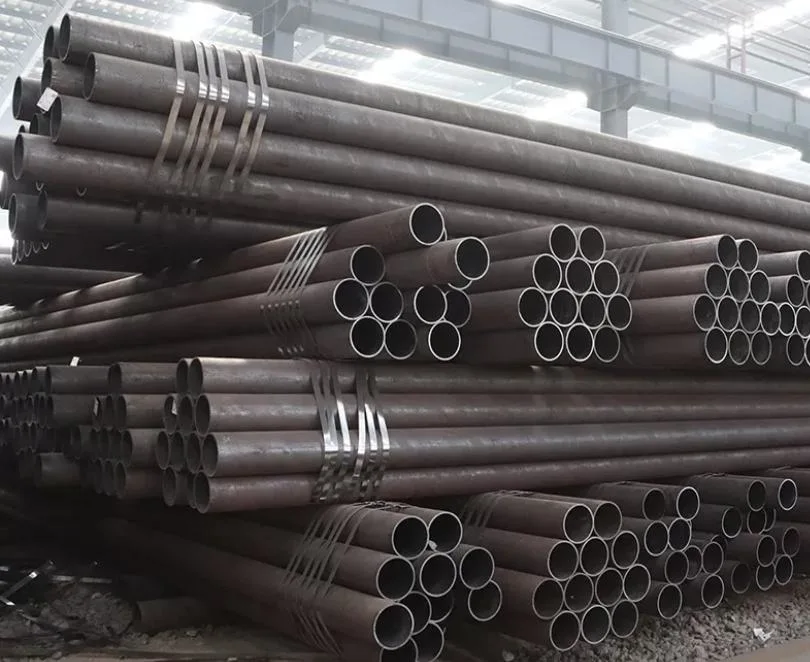 Ms Carbon Steel Round Pipe Standard Length ERW Welded Galvanized Carbon Steel Round Pipe Tube