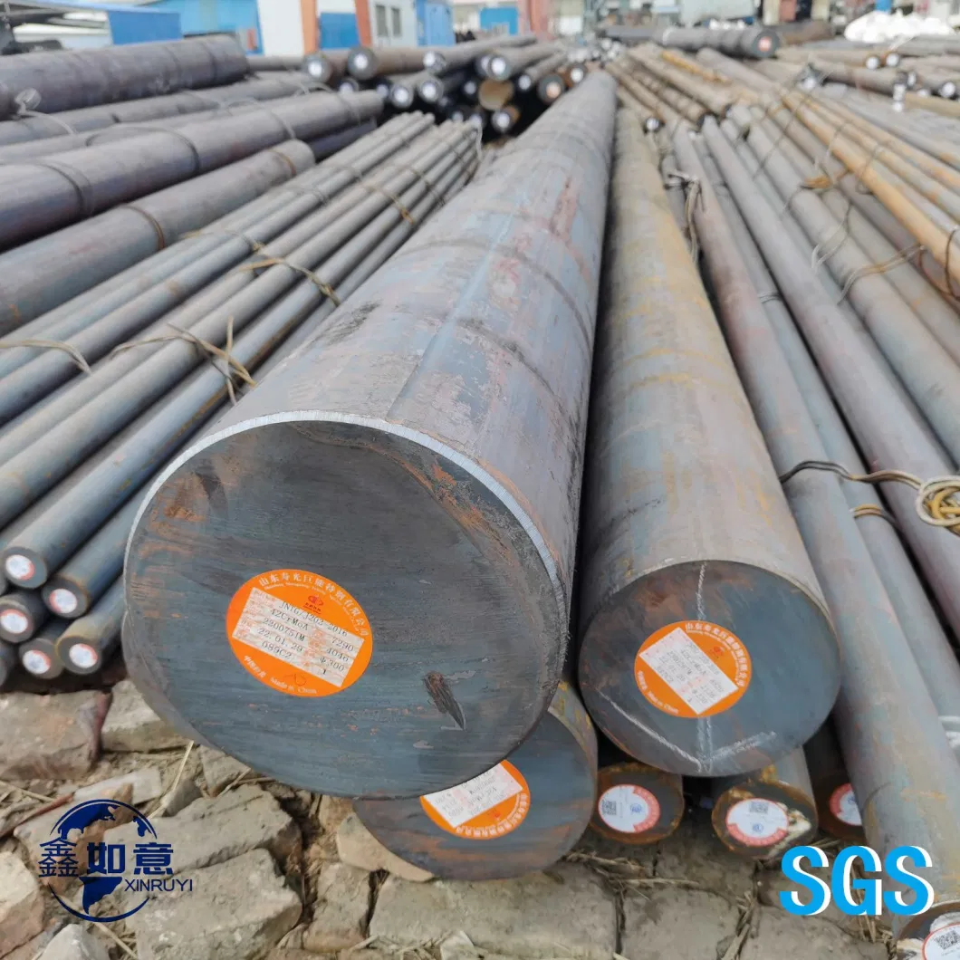 Hot Forged Round Bar Rough Machined JIS DIN En ASTM AISI Alloy Steel and Stainless Steel