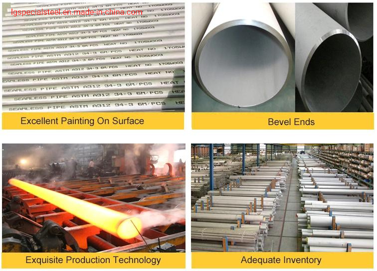 Stainless Steel Round Pipe/Tube Series: Geological Pipe, Chemical Pipe, Ship Pipe