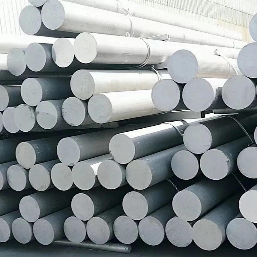 Round Billet Aluminum Rod Price 6061 T6 4m 6m Extruded Aluminium Round Bar