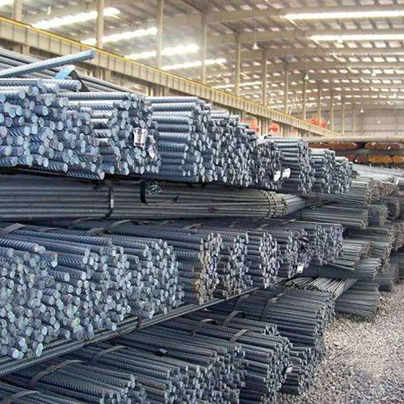 Construction Steel Rebar Iron Rod HRB400 HRB500 Hot Rolled Deformed Steel Bar Concrete Reinforced Steel Rebar