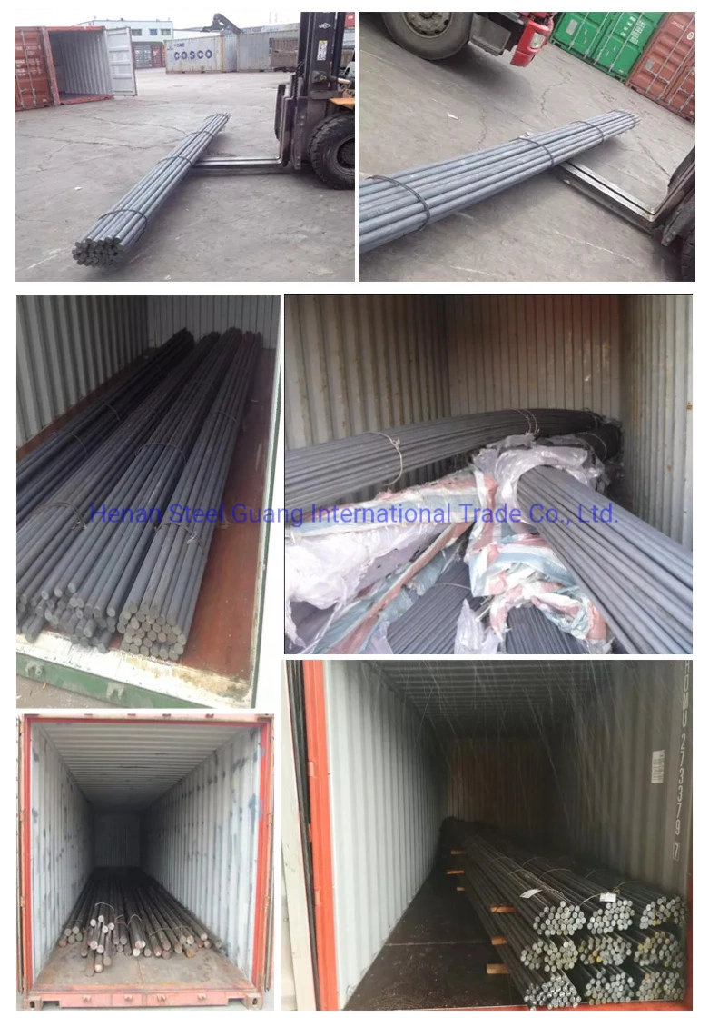 High-Strength Round Steel Bar S235 S355 1045 S35c S45c A36 Ss400 Alloy Mild Carbon Steel Round Bar
