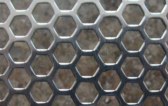 Stainless Steel Round Hole Perforated Metal Plate