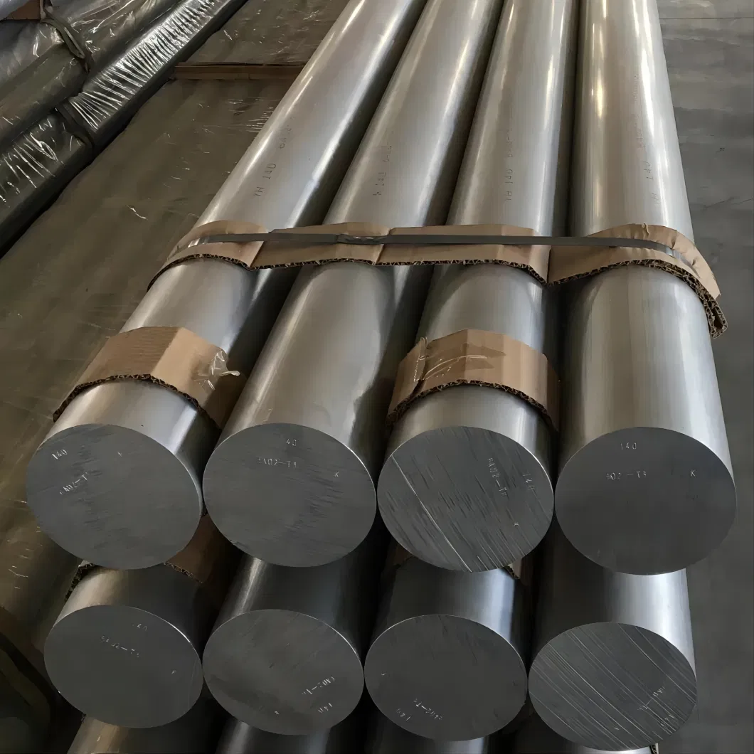 Aluminium Bar / Billets 6063 6061 7075 Aluminum Round Bar