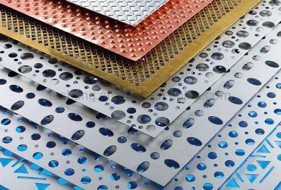 Stainless Steel Round Hole Perforated Metal Plate