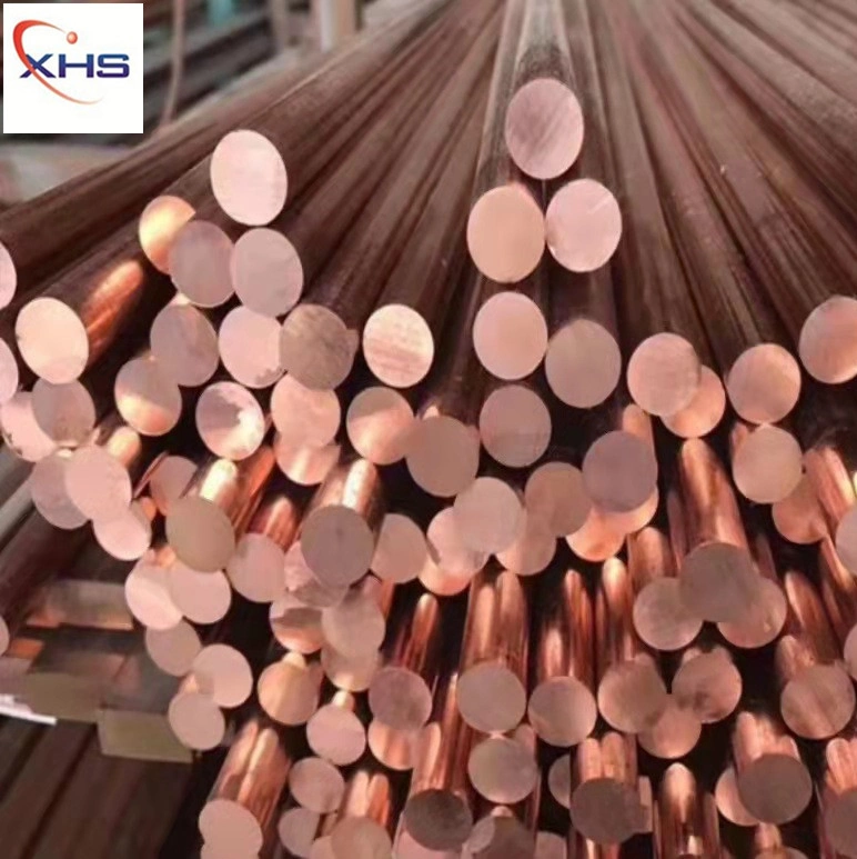 High Quality C12500 C14200 C10920 C10930 C11000 C11300 C11400pure Bronze Metal Pure Copper Round Bar Factory Price Brass Rod Red/Purple Copper Rod