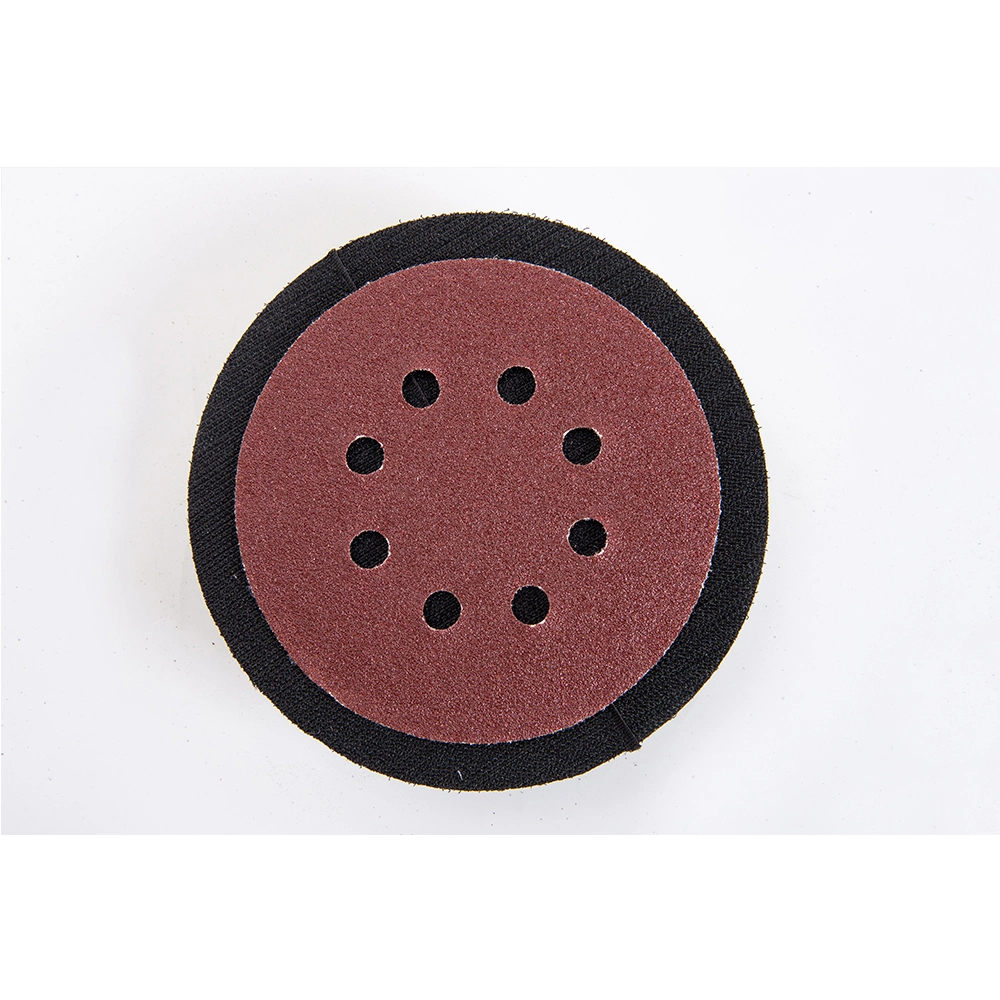 Hot Sale 4 Inch 5 Inch 6 Inch Red Round Sandpaper Sanding Discs for Polishing Wood