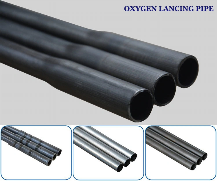 Round Mild Steel Oxygen Lance Pipe for Smelting