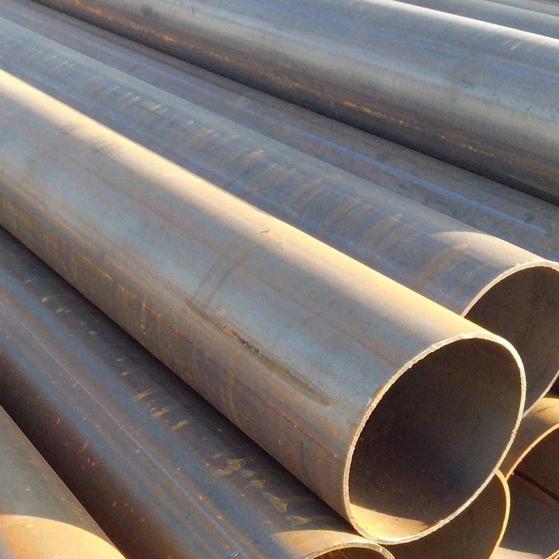 China Suppliers Q235 Q345 Carbon ERW Mild Iron Round Welded Steel Pipes