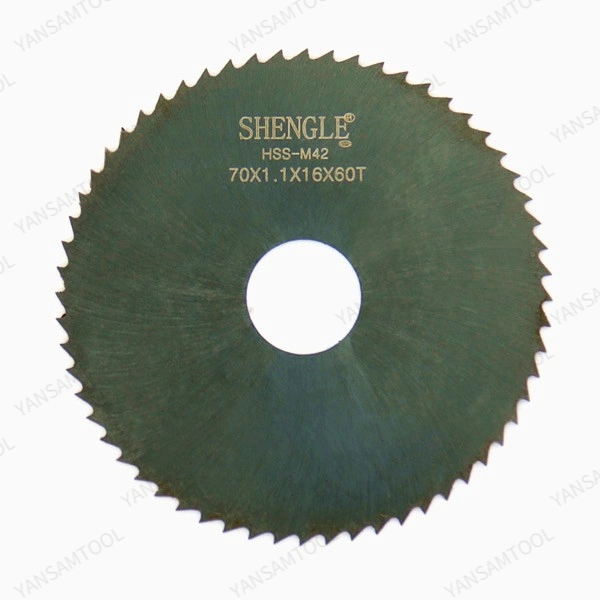 OEM Round Cutting Saw Blade HSS Circular Slitting Saw Blade for Metal Stainless Steel Plate