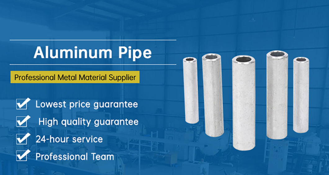 Aluminum Pipe 6061 6082 6063 7075 T6 Large Diameter Anodized Round Aluminum Pipes Tubes