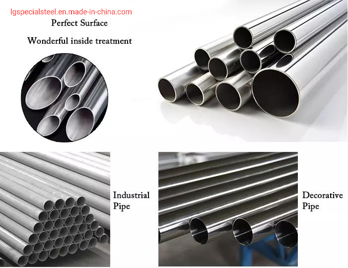 Stainless Steel Round Pipe/Tube Series: Geological Pipe, Chemical Pipe, Ship Pipe