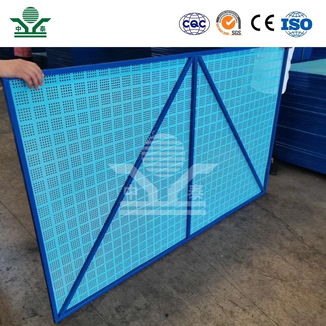 Zhongtai Aluminum Perforated Metal Screen Sheet China Wholesalers 5mm Thick Stainless Steel Perforated Sheet Round Hole Shape Perforated Aluminium Plate