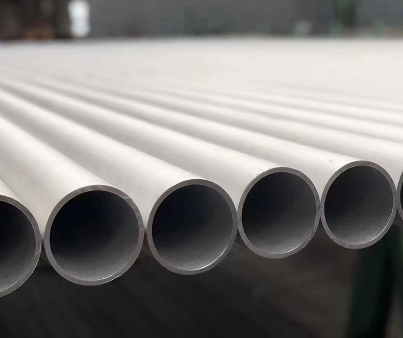 ASTM 304 316 Round Stainless Steel Tube Customized Diameter Stainless Steel Decorative Pipe