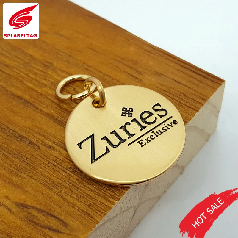 High Grade Custom Engraved Texture Printed Logo Brushed Metal Plate