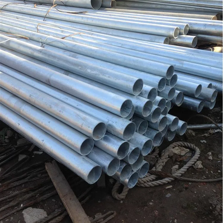 Factory Supplier Q235 Round Tubing 2.5 Inch Steel Round Galvanized Pipe Tube