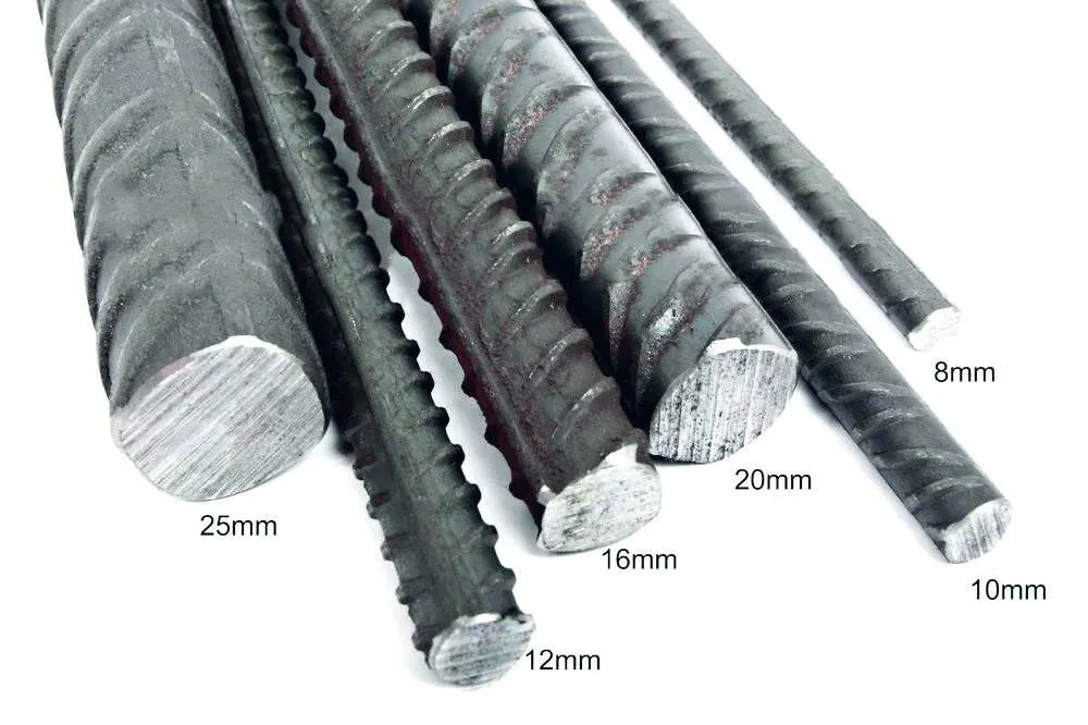 High Quality 10mm 12mm Steel Rebar HRB400 HRB500 Deformed Steel Bar Iron Rods for Construction
