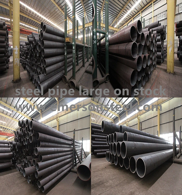 Sch 40 Carbon Steel Seamless Pipe, Thick Wall Steel Tube Construction Pipe, Q345carbon Steel Round Pipe