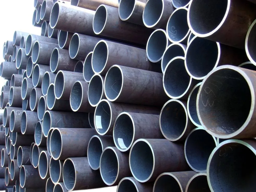 Round Structure Steel Tube Q235 Q355 A36 Carbon Steel Tube Pipe From China Factory