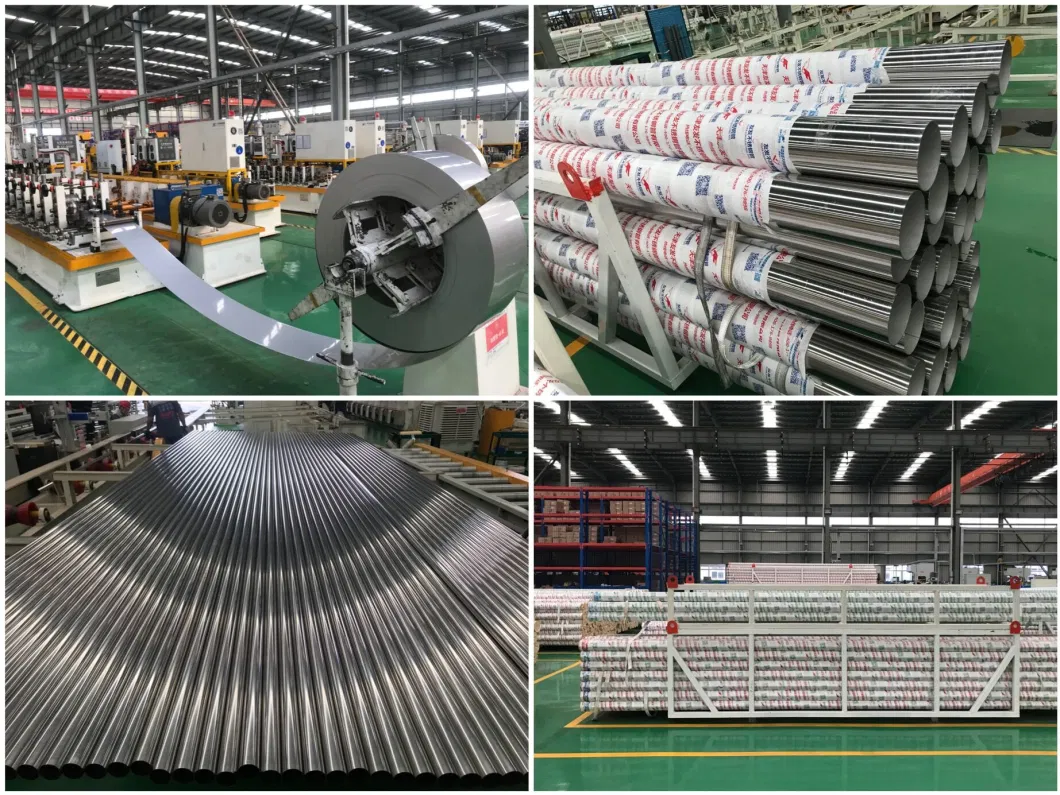 Manufacturer 304 304L Round Stainless Steel Pipe Supplier Inox Tube Steel Stainless