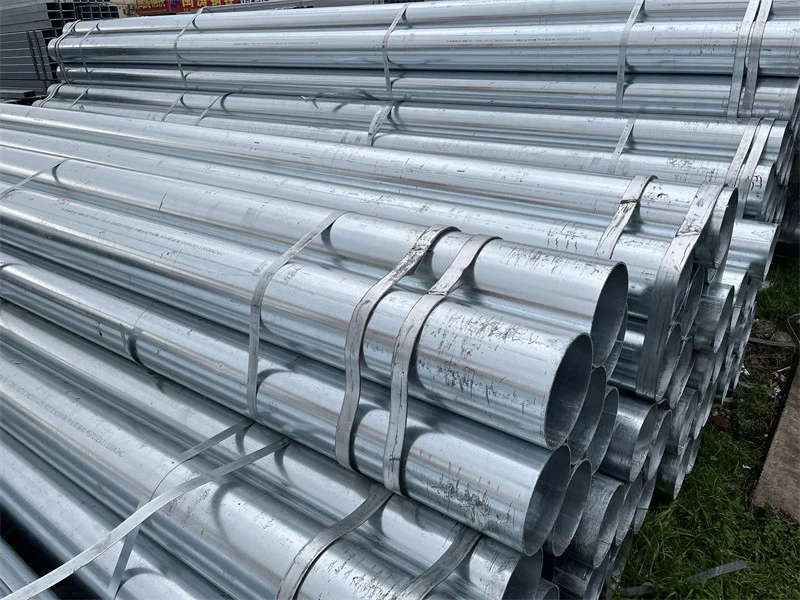 Hot Dipped 3 Inch 16 Gauge ASTM A53 Zinc Coated Galvanized Steel Round Tube Pipe