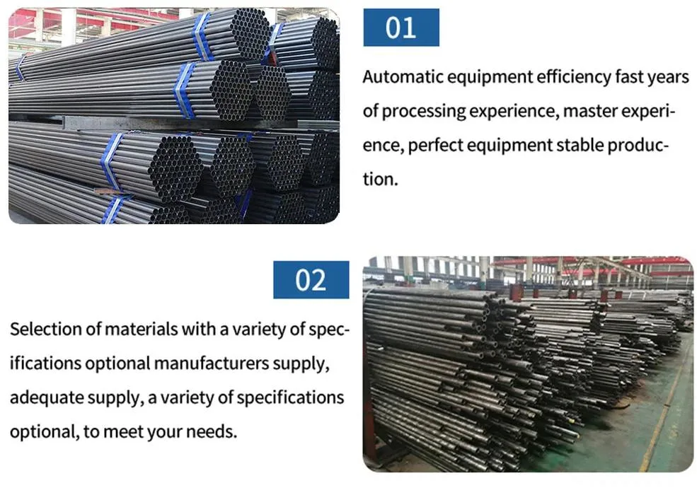 Hot Selling API 5L Psl1/2/ASTM A53/A106 Gr. B X42/X52/X56/X60/65 X70 Black Hot Rolled/Cold Drawn Mild Steel Ms Iron Metal Round Seamless/Welded Pipe/Tube