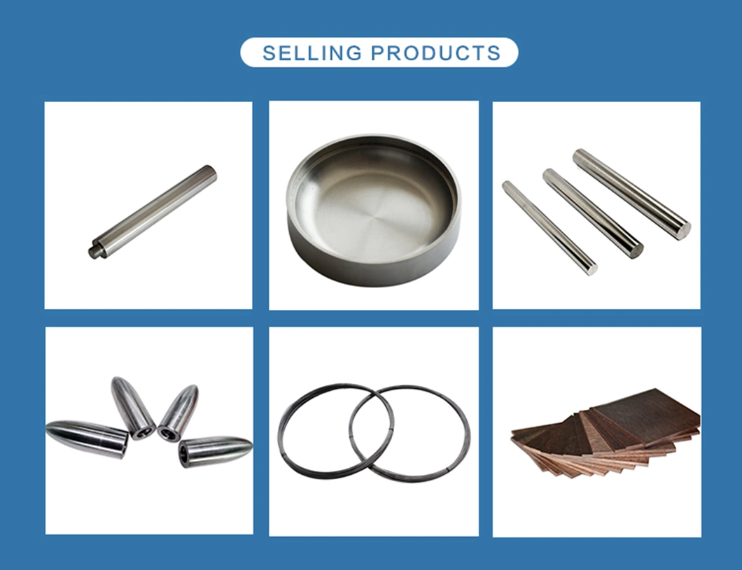 Tungsten Rod 99.95% Purity High Quality Tungsten Bar Factory Outlet Tungsten Bar for Sales W1